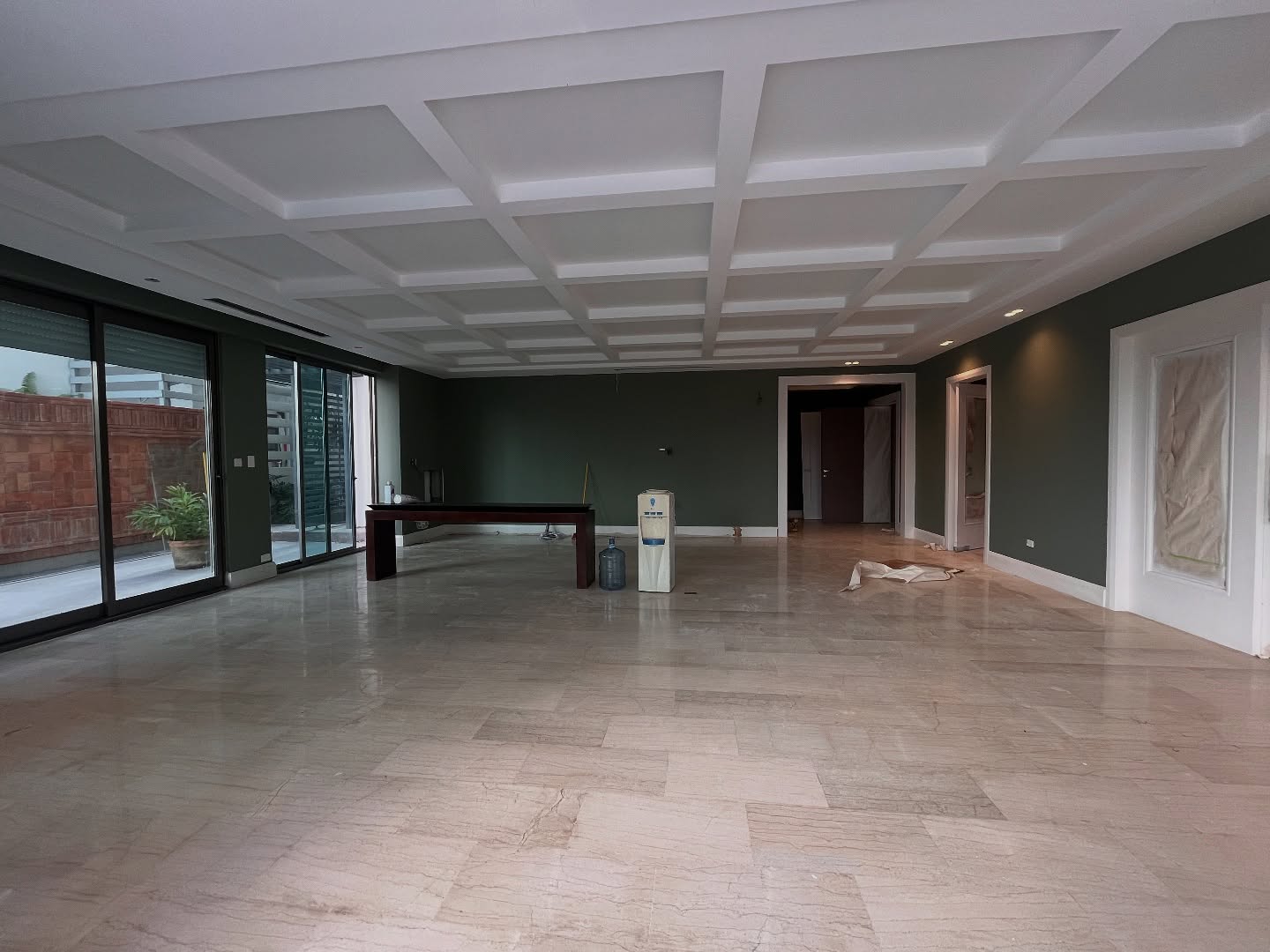 Techo después de la remodelación